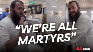 “We’re All Martyrs” | Words of Encouragement From Palestinian Man in Gaza