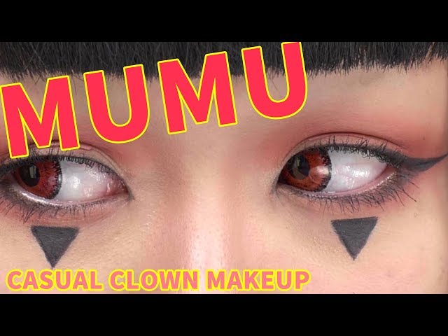 CASUAL CLOWN MAKEUP MUMU | Eng Sub