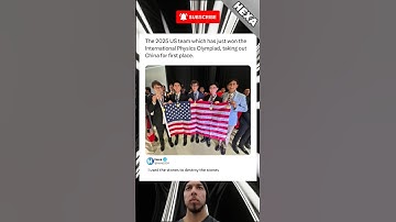 US team won gold on International Physics Olympiad🥇#memes #gold #physicsolympiad