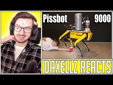 Reacting to Michael Reeves Teaching a Robot Dog to Pee Beer