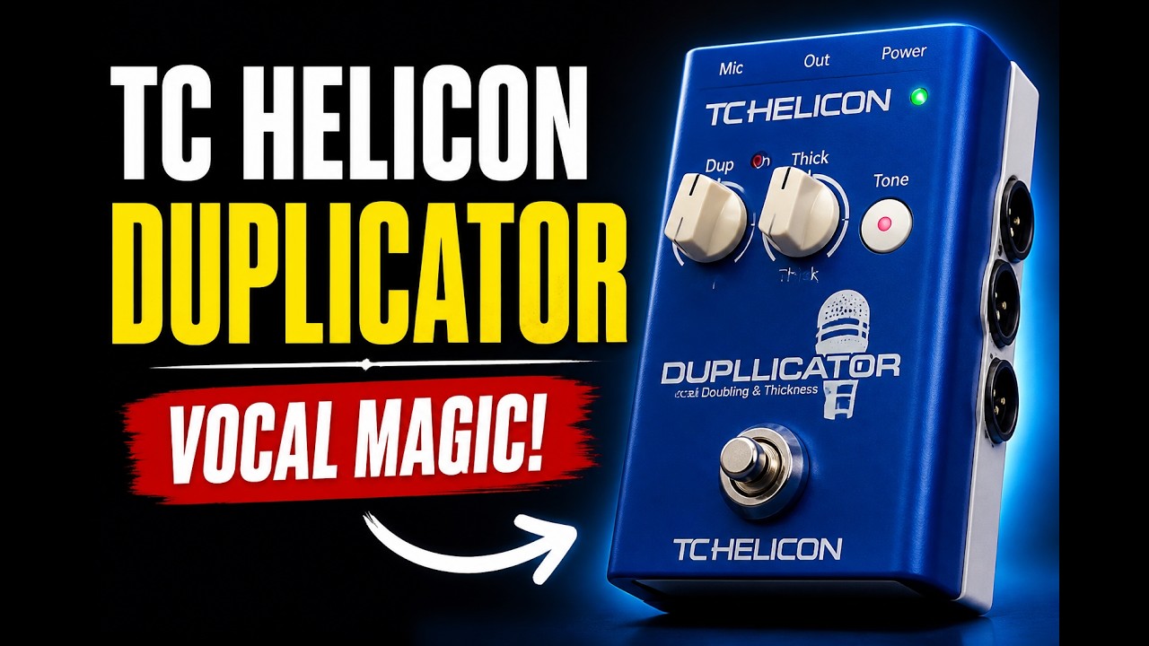 TC Helicon DUPLICATOR - The Vocal Tool You Didnt Know You Needed