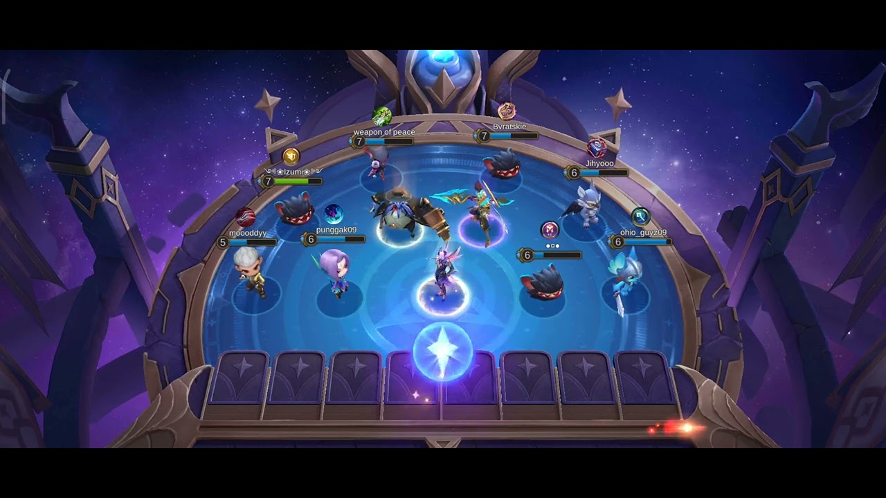 Magic Chess Gameplay SABER+AblazeBounties+NortherVale Synergy