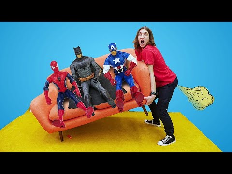 Человек Паук в видео Шоу Фабрика Героев – Экзамен супергероев!