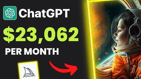 How I Make $1000 a Month passive income using Chat GPT  Secrets Uncovered! Chat GPT & Midjourney