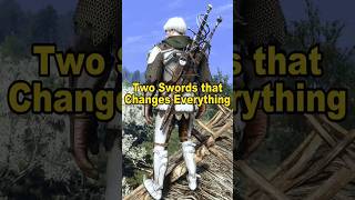 Perfect Swords for Griffin Armor  #thewitcher #openworldgame #rpg #gaming #videogame #shorts