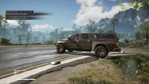 Driving around in Tom Clancy’s Ghost Recon® Breakpoint