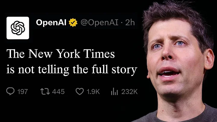 뉴욕 타임스 소송에 대한 Open AI의 반격