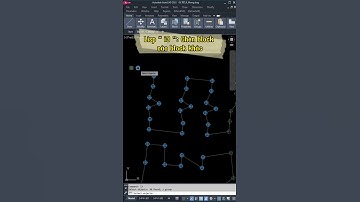 Autocad Lisp Hay ✔️ Lisp: Insert Block - Đánh số theo đỉnh của polyline #autocad2d