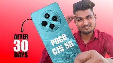 Poco C75 5g Review After 30 Days !!