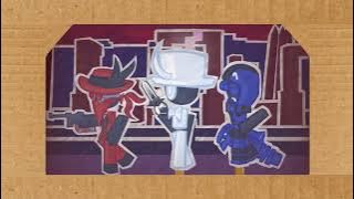 sinking town //// the battle bricks animation !!!!