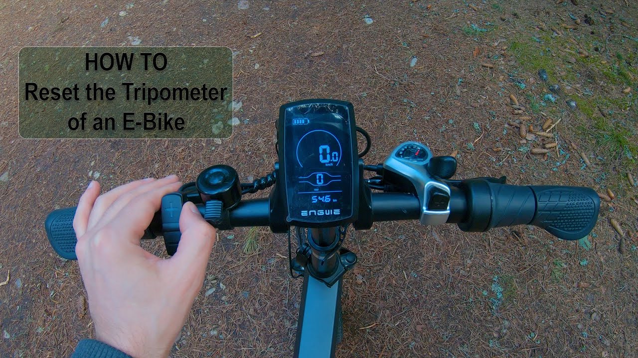 trip meter in bike