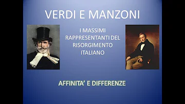 Quale rapporto lega Manzoni a Verdi?