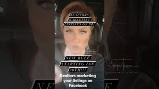 Famous Realtors marketing your listings on Facebook watch out for new rule! #realestatemarketing Wealth