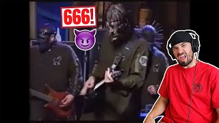 Rapper Reacts To SLIPKNOT!! - The Heretic Anthem (Live On Conan)