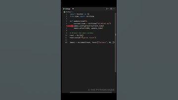 Digital Clock using Python #python3 #coding #programming