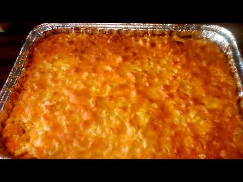 How to make southern style baked macaroni & cheese Part 2