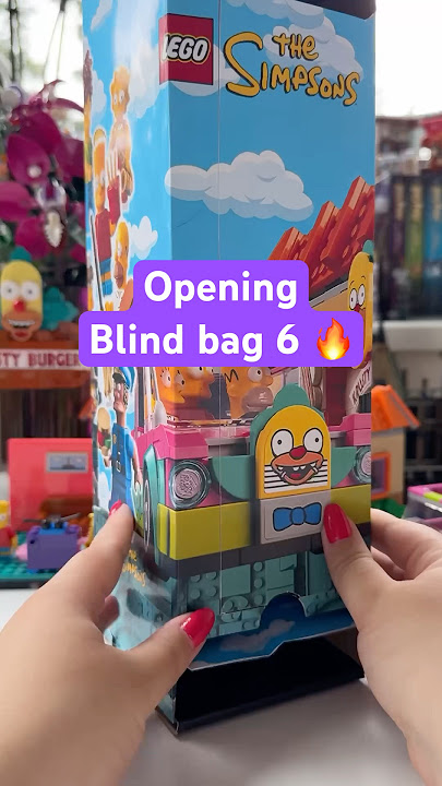 What’s Inside This Simpsons LEGO Mystery Pack? ❤️PAPER DIY❤️ Blind Bag 6🔥 #lego #thesimpsons