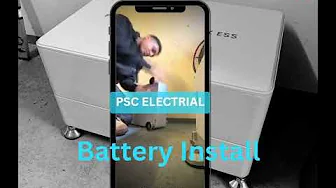 Watch How a Solar Battery Fox 2.9KW is installed.