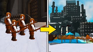 MEGA ARCTIC CASTLE VS 20 PLAYERS