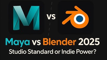 Maya vs Blender: Which One Should You Learn in 2025? 🎬🔥