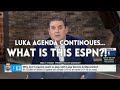 Espn anti luka doncic agenda takes another level