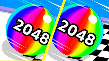 Ball run 2048 Vs Ball Run 2048 - All Levels Gameplay Android iOS 61 #ballrun2048