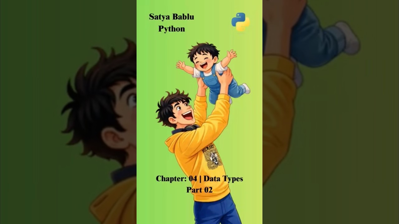 04 Data Types | Part 2 | Satya Bablu Python | Python Series | String, Int, Float & More