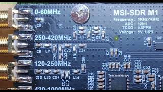 : 12 bit SDR  RSP1 Msi001 + Msi2500   + ,   