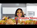 Taco Bell | Crunchy Tacos Mukbang