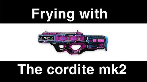 The cordite brought me good luck