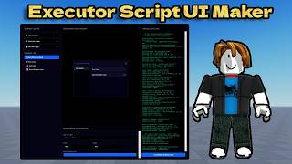 I made Roblox Executor Script UI Maker