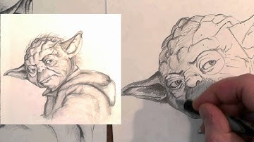 How to Draw Yoda Step by Step