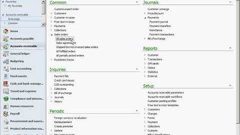 Accounts Payable Set Up in Ax 2012 R3