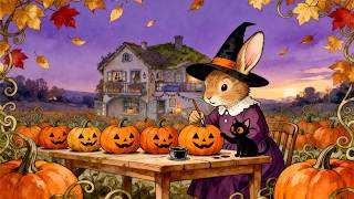 Cozy Halloween in the Pumpkin Patch 🍂 | Soft Waltz Music & Storybook Ambience screenshot 3