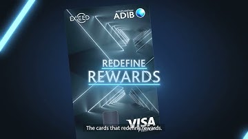 ADIB Exceed Reward Cards