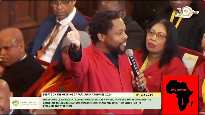 EFF And MP Parties Are Breakers Not Builders Of South Africa - DA John Steenhuisen