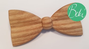 In Labs with Beki | Cut a Wood Bow Tie on your CNC!| Vectric FREE CNC Projects