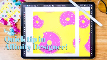 Quick Tip || How to use the shape builder tool in Affinity Designer on the iPad || Perch Handmade