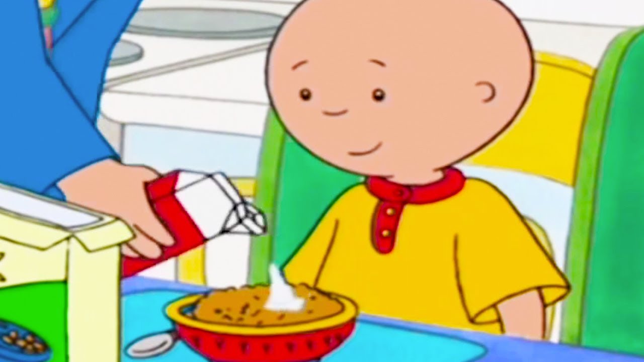 Caillou em Português ★ Caillou come o café da manhã ★ Episódios Completos ★ Desenho Animado ★