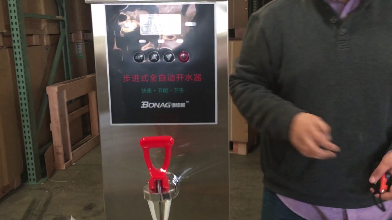 boiling water Coffee machine maker YouTube