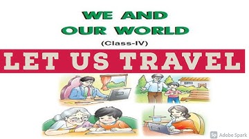 4th class DAV social science chapter11 Part1 | Let Us Travel | Introduction | Rural  & Animal Trans.