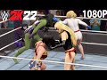 WWE 2K22 | WONDER WOMAN/POWER GIRL V SHE-HULK/MS. MARVEL! | Requested Elimination Match [60 FPS PC]