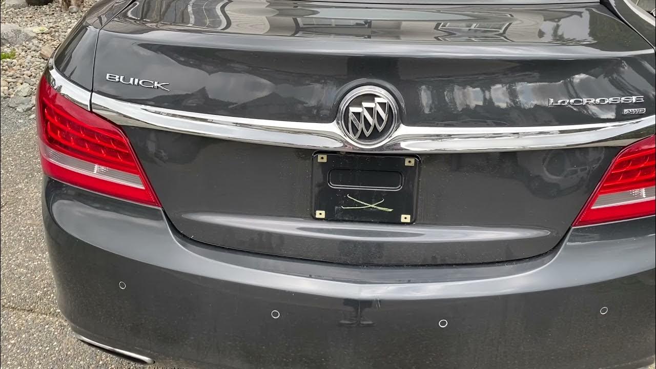 2014 Buick Lacrosse Trunk Springs YouTube