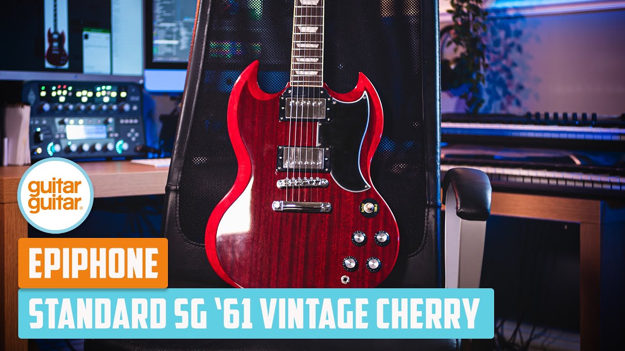 Epiphone SG Standard '61 in Vintage Cherry | Review, Demo & Tones - YouTube