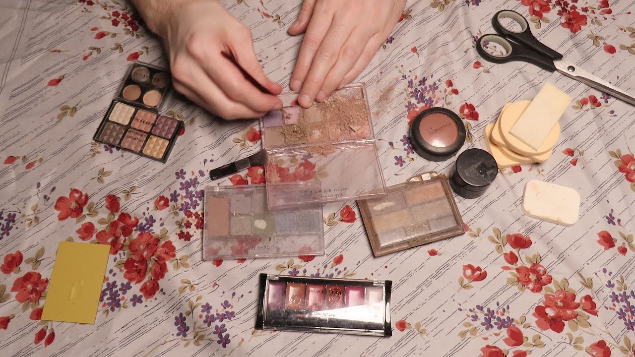 ASMR | Saccage de poudre💅🏻💄(c'est vraiment satisfaisant)