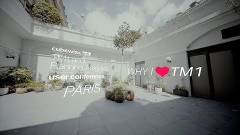 Why I ♥  the Cubewise EDU TM1 and Planning Analytics User Conference — Athanasios Papagrivas