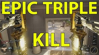 Epic Gravity Spike Triple Kill (Call of Duty: Black Ops 3 Gameplay)