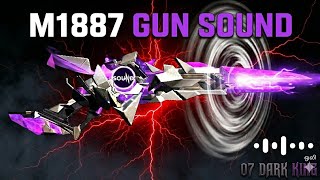 FREE FIRE 🔥 M1887  HEADSHOT☠️ SOUND EFFECT #freefire #m1887headshot #gunsounds 