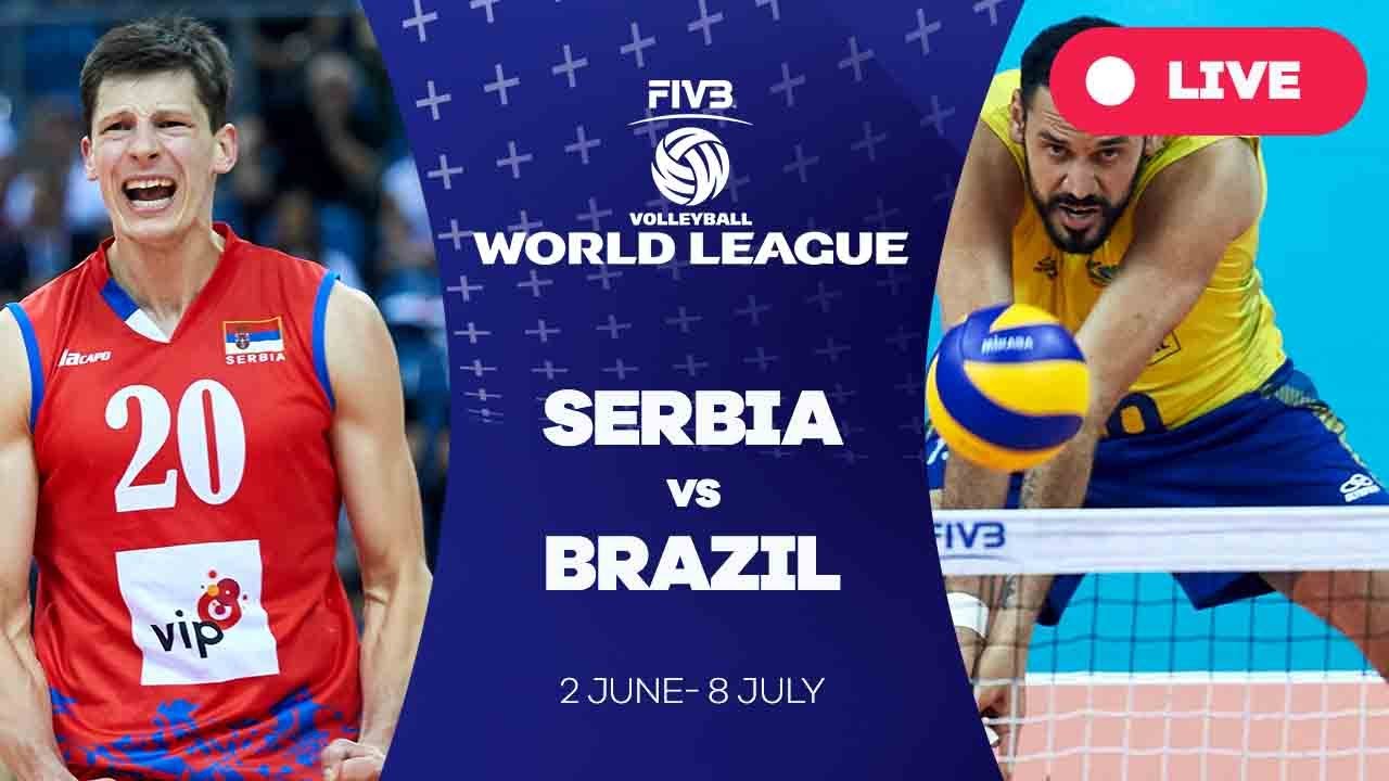 Serbia v Brazil - Group 1 2017 FIVB Volleyball World League