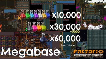 Factorio Space Age - Quality Science Megabase
